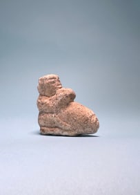 Egyptian Limestone Phallic Figure
