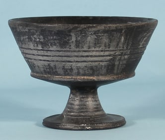 Etruscan Bucchero Chalice