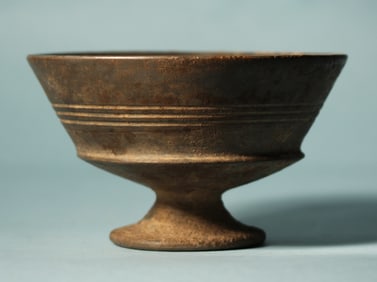 Etruscan Bucchero Chalice