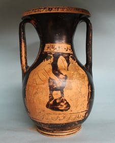 Attic Red-Figure Pelike: Amazon and Griffin