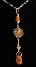 Greek Coin Necklace