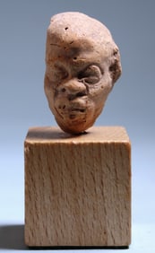 Greek Terracotta Grotesque Head