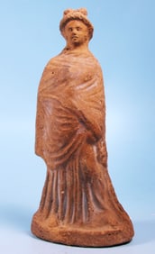 Greek Terracotta Woman of Fashion