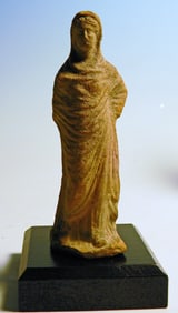 Greek Terracotta Woman of Fashion