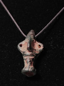 Canaanite Bronze Baal Pendant