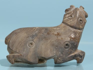 Mesopotamian Shell Bull Amulet