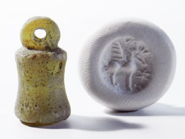 Syrian Alabaster Stamp Seal