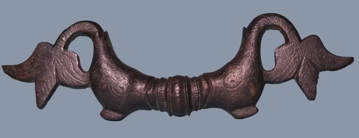 Roman Bronze Handle