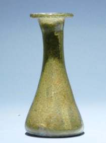 Roman Yellow Glass Unguentarium