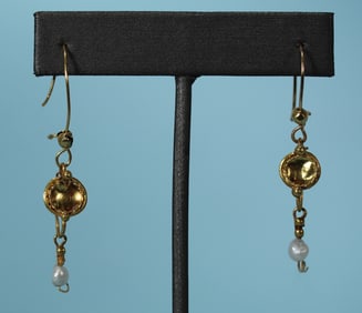 Roman Gold Earrings