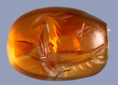 Roman Carnelian Intaglio of a Capricorn