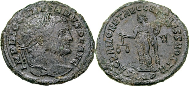 Diocletian 284-305 AD
