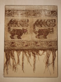 Chancay Textile with Felines