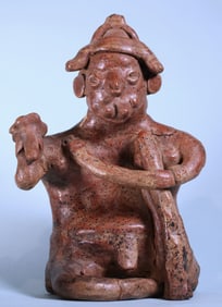 Nayarit Seated Terracotta Figure