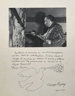 Diego Rivera vintage litho signed in pencil Mexican artist: Vintage litho print. Signed lower right in pencil. Diego Rivera (1886-1957, Mexican). From a private collection. 8,3 x 10,6 in. (21 x 27 cm).