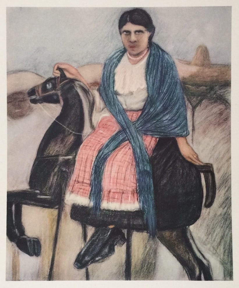 Francisco Goitia offset print lithograph Mexican (1 of 2)
