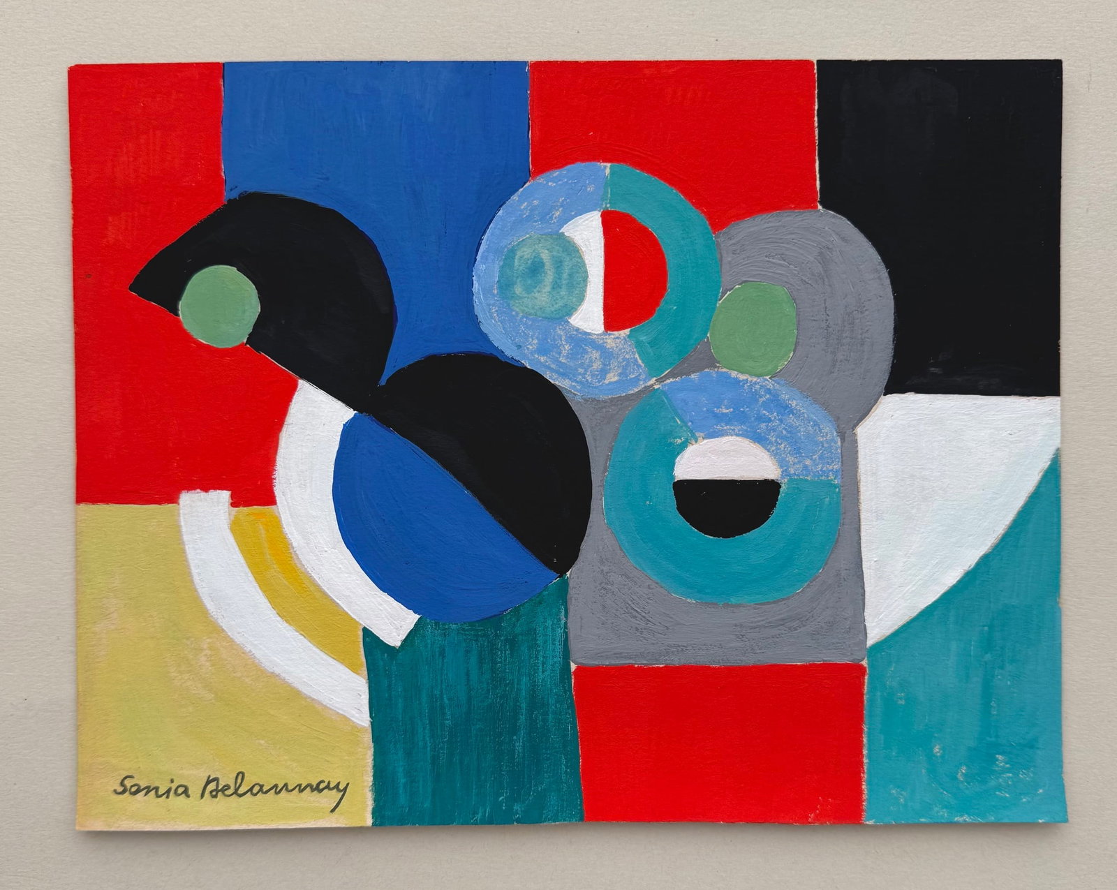 Sonia Delaunay after French Ukrainian Abstract painting - 2