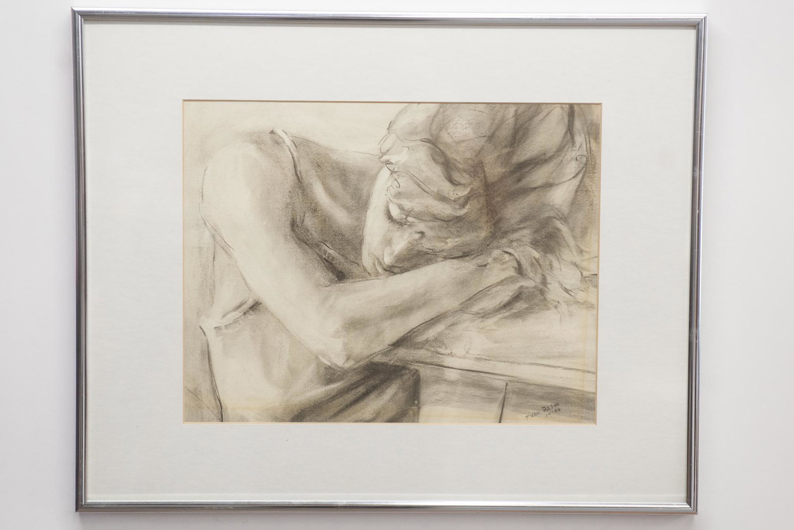 John Van Dreal Charcoal: This lot features (1) John Van Dreal Charcoal. John is a third generation Van Dreal Artist. He started painting at the age of seven with instruction from his father who is an accomplished water color 