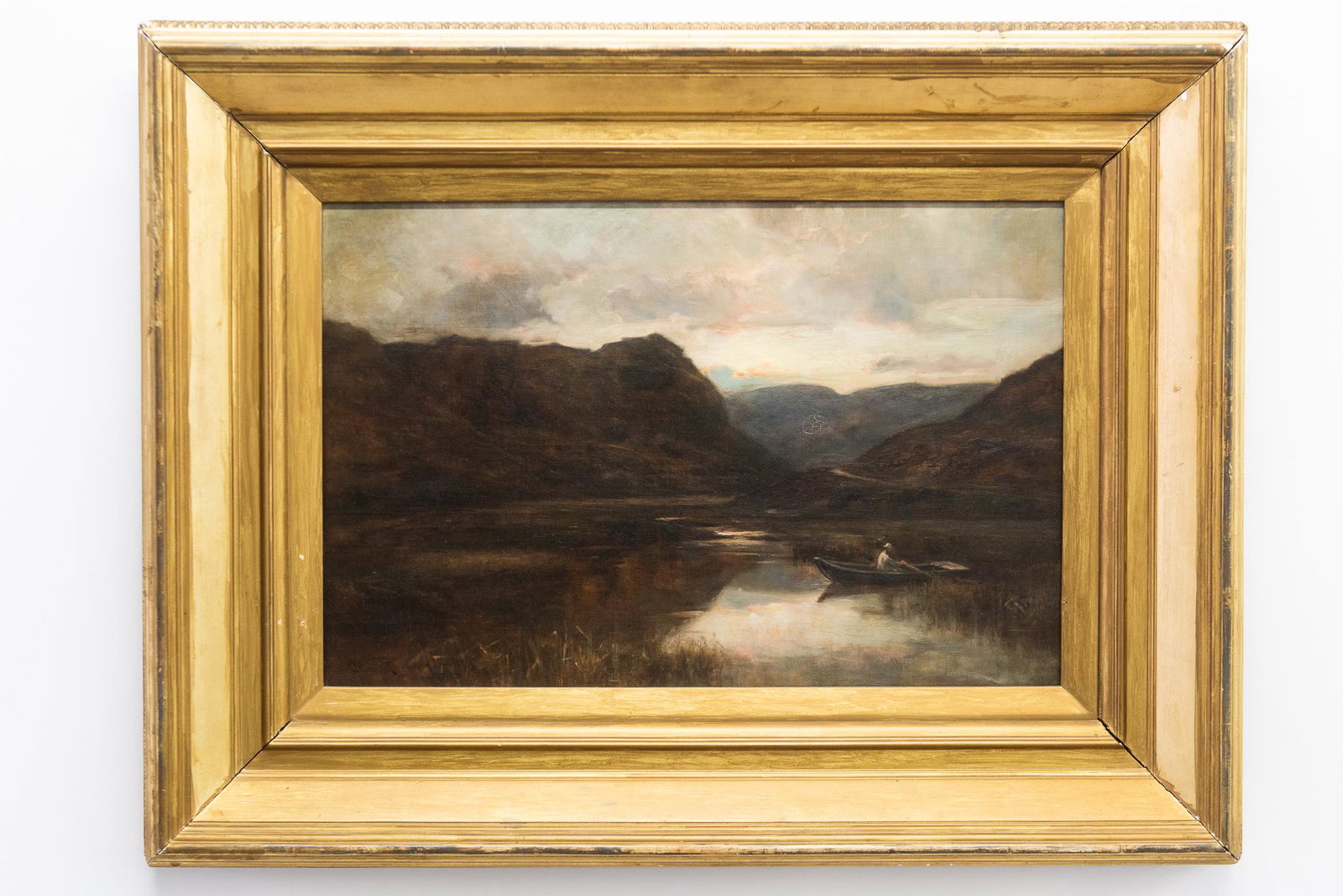 Allan Ramsay "Lochlee & Craig-Maskelda Evening": Description This lot features (1) signed original Allan Ramsay titled, "Lochlee & Craig-Maskelda Evening". Allan was born in 1852 and passed away in 1912. He was known for his portrait and landscape w