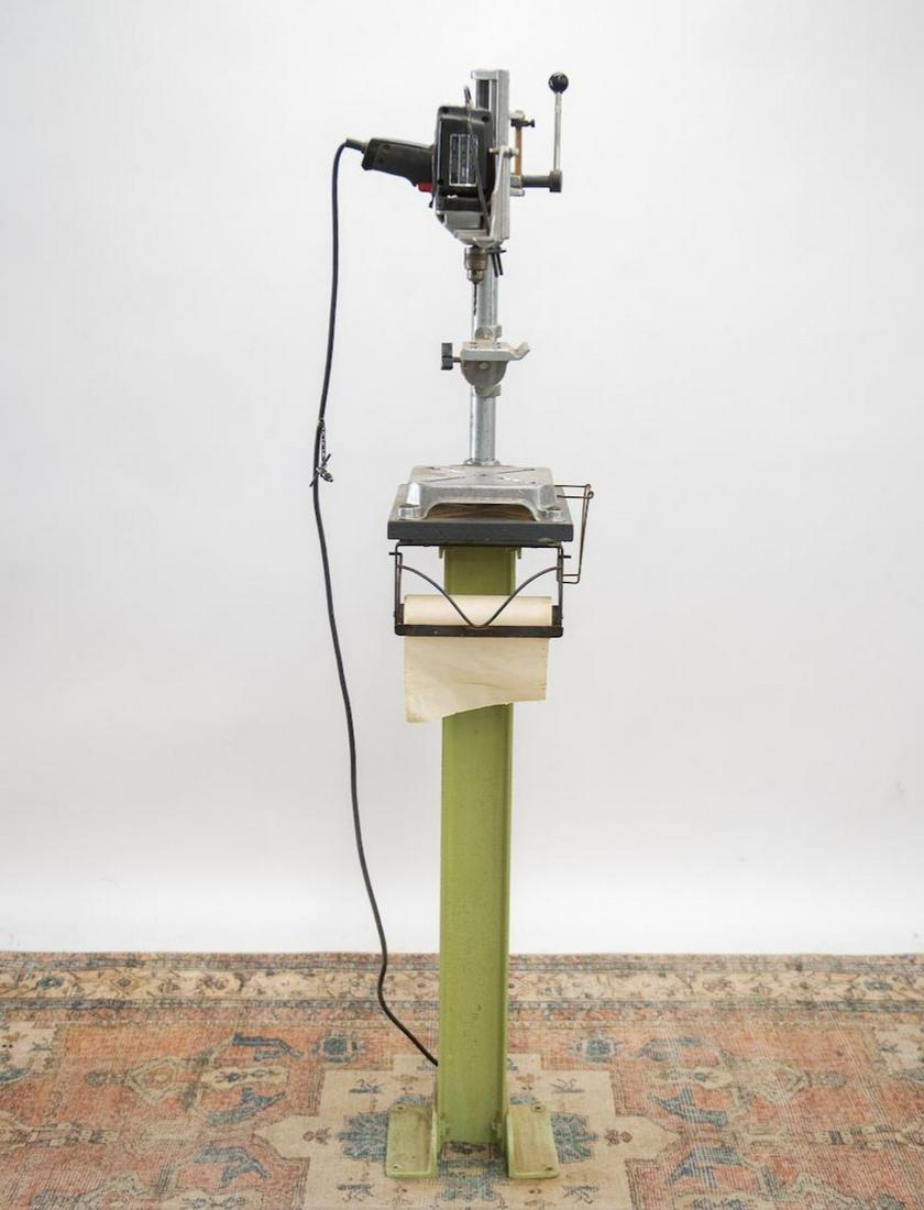 Craftsman Drill Press: This lot features (1) Craftsman Drill Press. Model #- 335.25987. Size 63"H X 13"L X 11"W Condition Good Condition