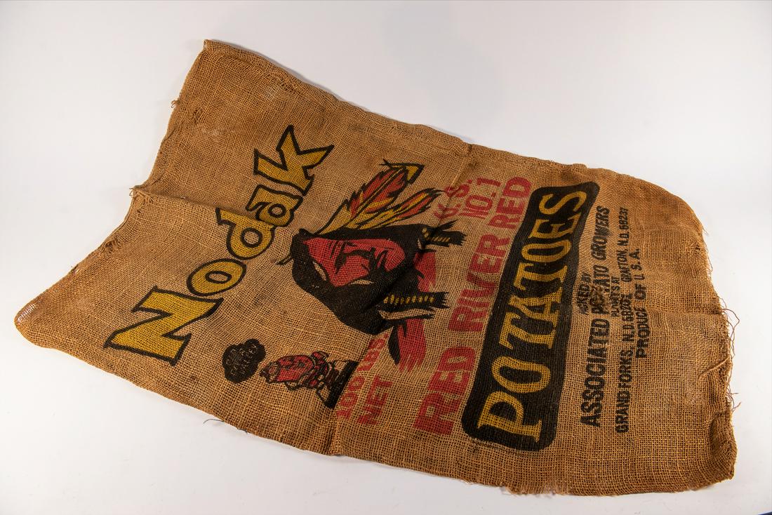 KODAK POTATOES BURLAP SACK (1 of 5)