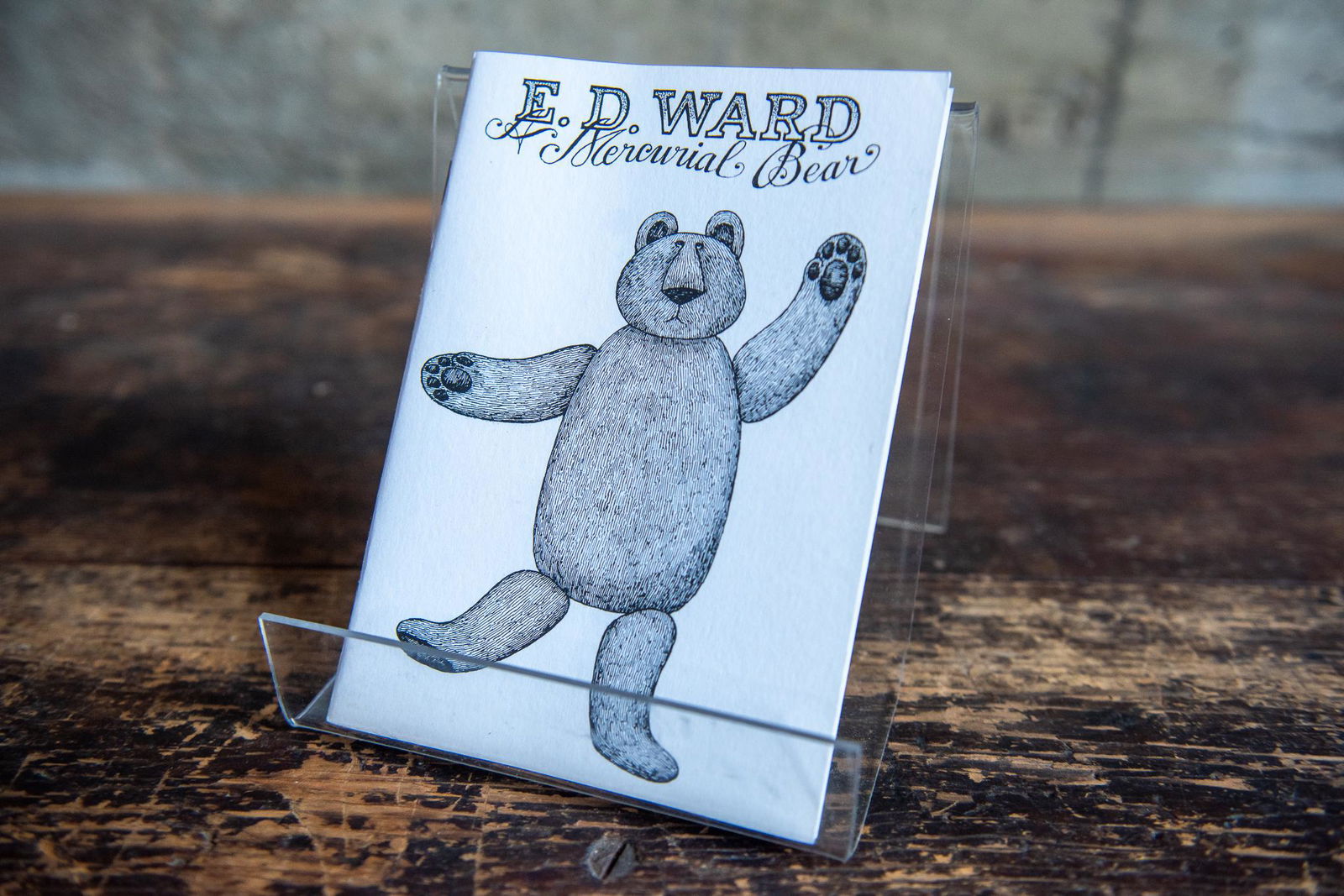 E.D. WARD A MERCURIAL BEAR SIGNED EDITION (1 of 5)