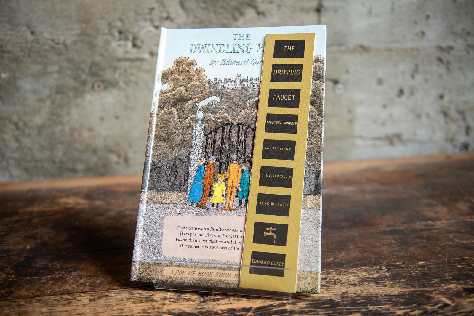 THE DRIPPING FAUCET SIGNED LIMITED EDITION & THE DWINDLING PARTY BY GOREY, EDWARD (1 of 5)