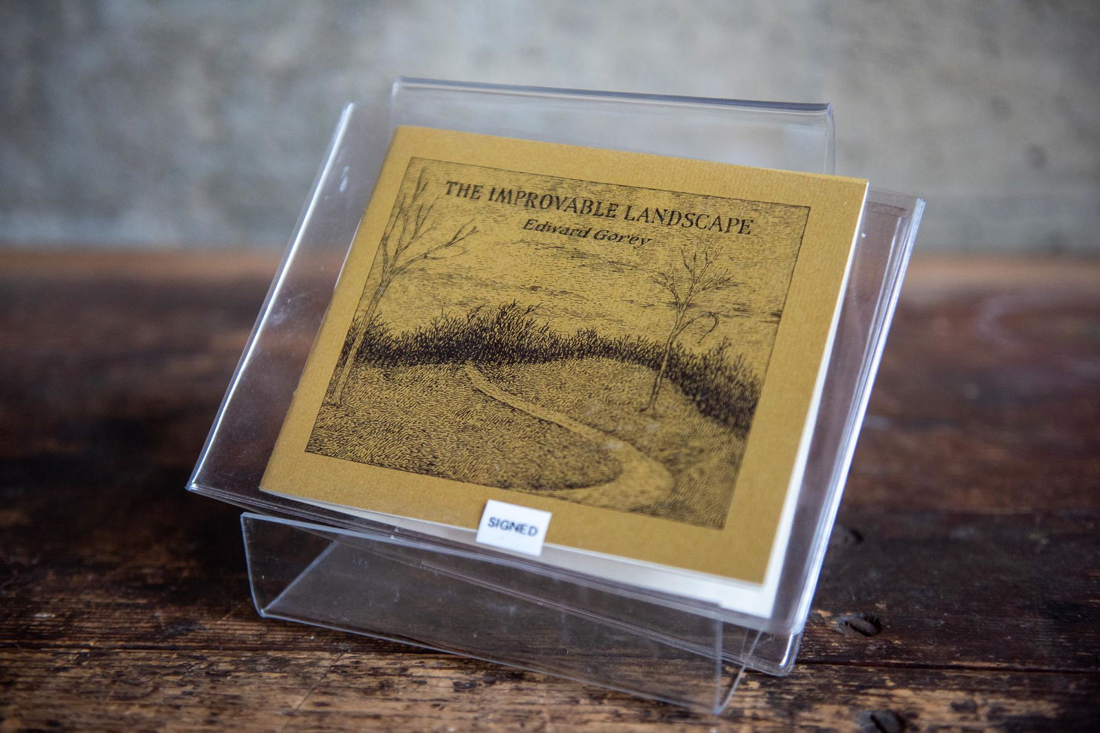 THE IMPROVABLE LANDSCAPE BY GOREY, EDWARD SIGNED EDITION (1 of 5)