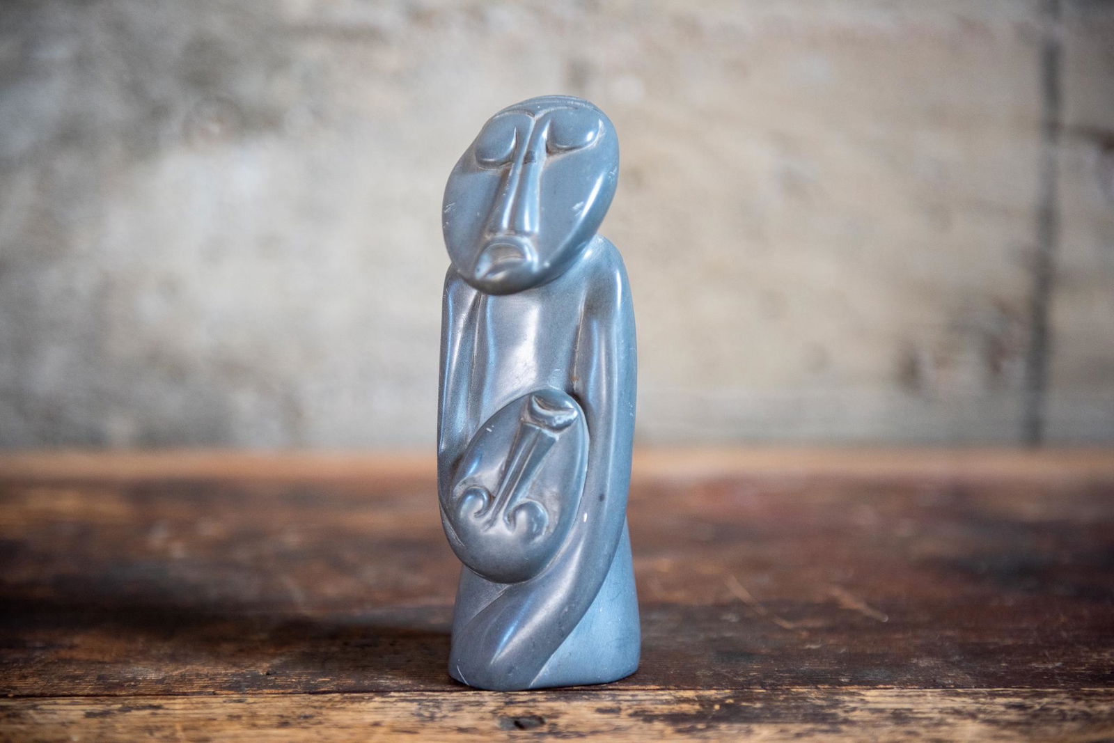 ANTIQUE HAWAIIAN SCULPTURE (1 of 4)