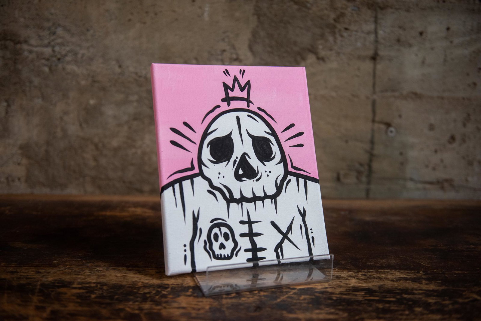 JONEZY ARTWORK ORIGINAL #2: Randy Jones, better known as JonezyArtwork has been creating artwork since the 90s and started exhibiting his work in galleries all over the world in the early 2004. To date, JonezyArtwork has sold ov
