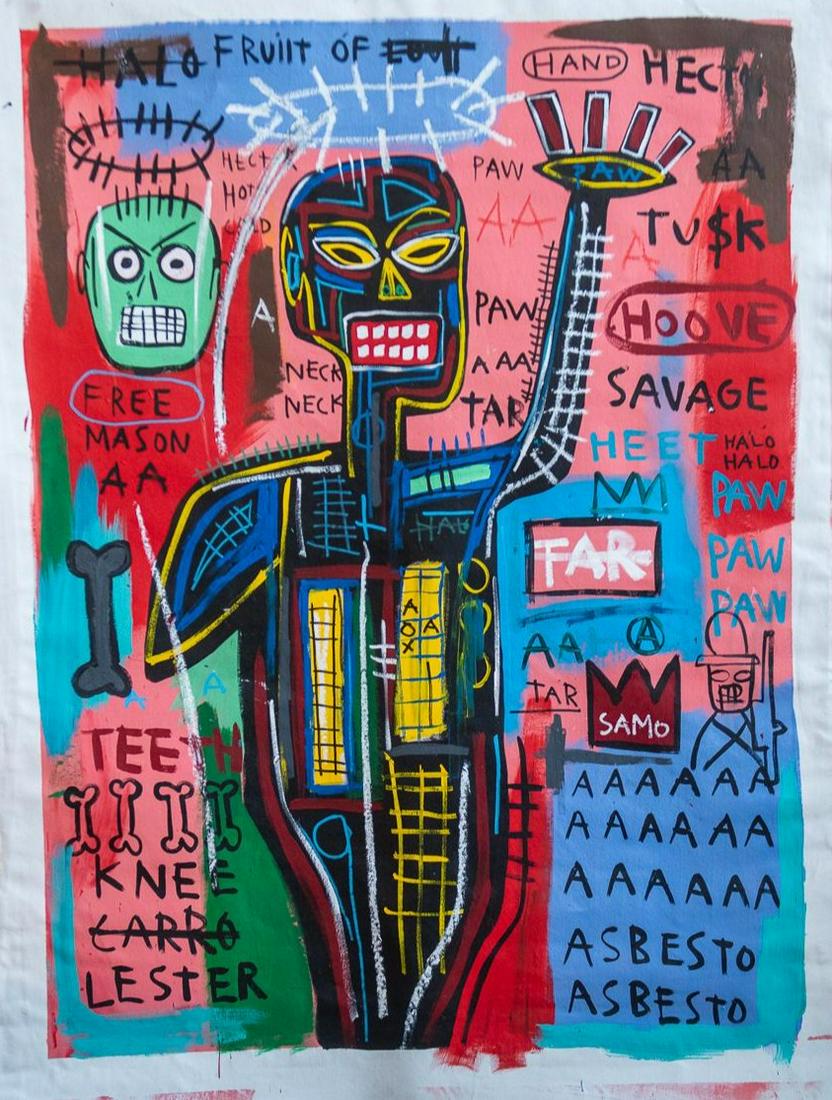 Basquiat paintings deals