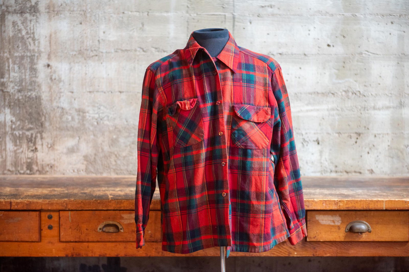 PENDLETON WOOL BUTTON UP LONG SLEEVE (1 of 5)