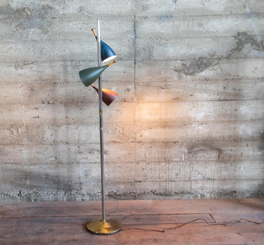 GERALD THURSTON LAUREL POLE FLOOR LAMP (1 of 6)