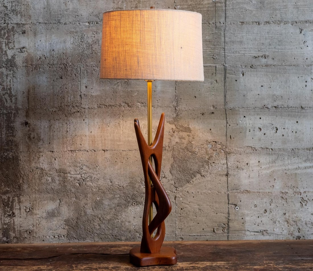 DANISH MID-CENTURY MODERN LAMP #1 (1 of 4)