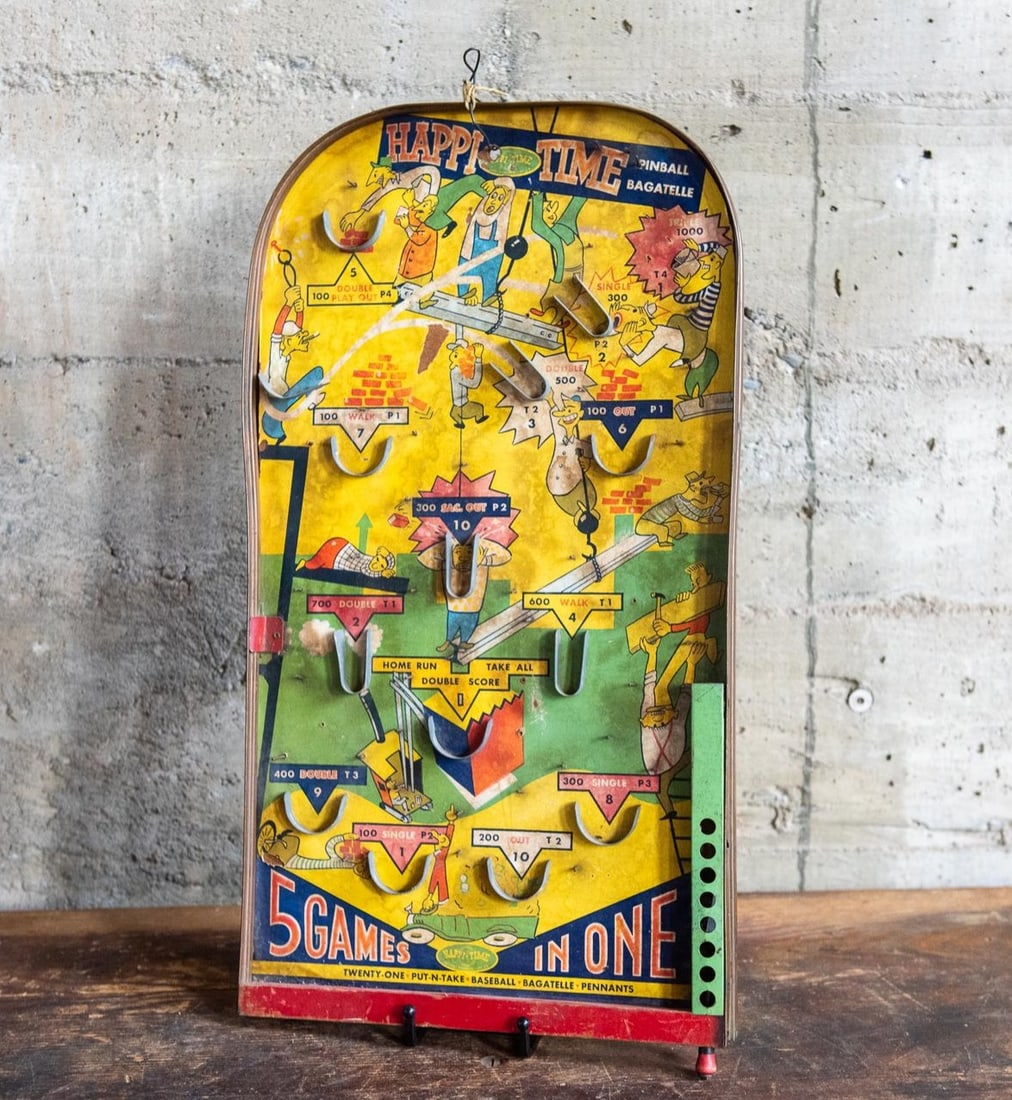 HAPPI TIME PINBALL BAGATELLE (1 of 6)