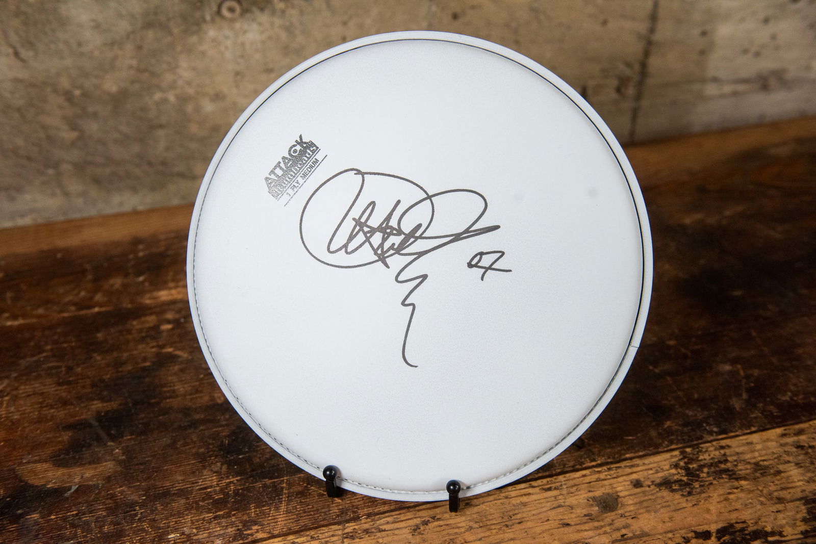 JOHN MAYER SIGNED DRUMHEAD (1 of 3)