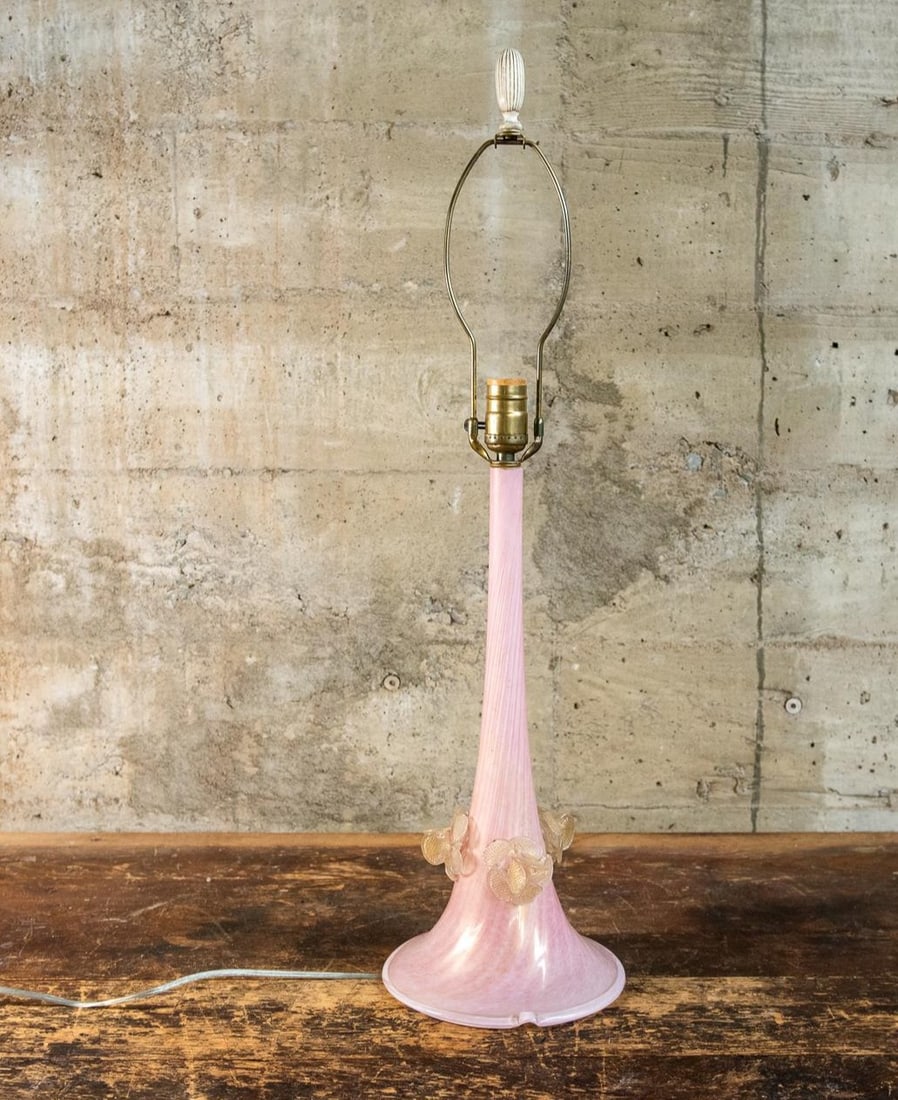 BAROVIER E TOSO HOLLYWOOD REGENCY MURANO LAMP (1 of 6)