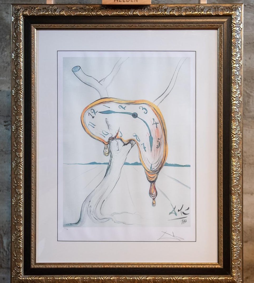 "TEARFUL SOFTWATCH" SALVADOR DALI (1 of 7)