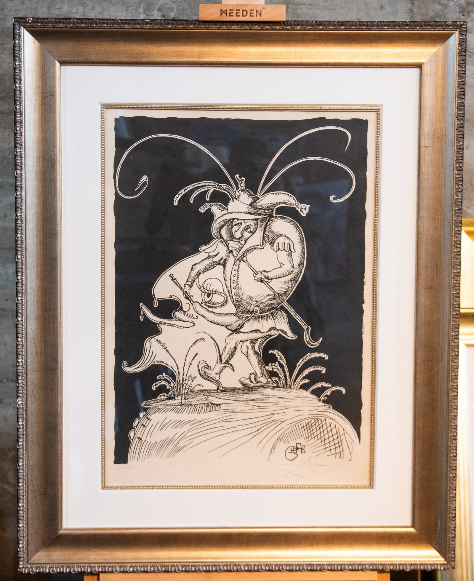 "NOSE DROP" SALVADOR DALI LIMITED EDITION SIGNED GICLEE (1 of 7)