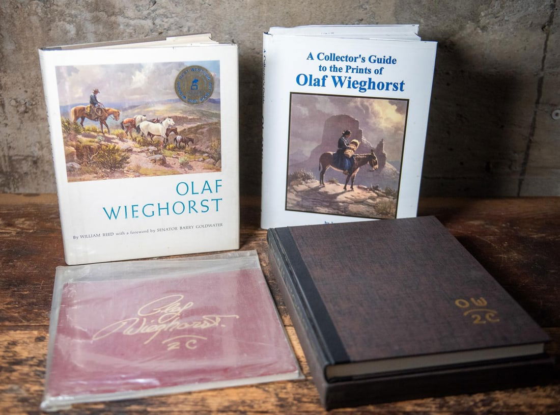 OLAF WIEGHORST BOOKS (1 of 6)