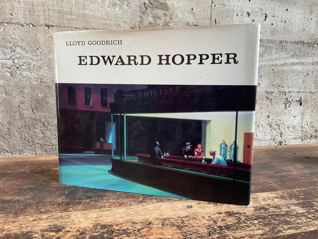 "EDWARD HOPPER" LLOYD GOODRICH: Hardcover edition, Edward Hopper by author Lloyd Goodrich. Condition Good condition.