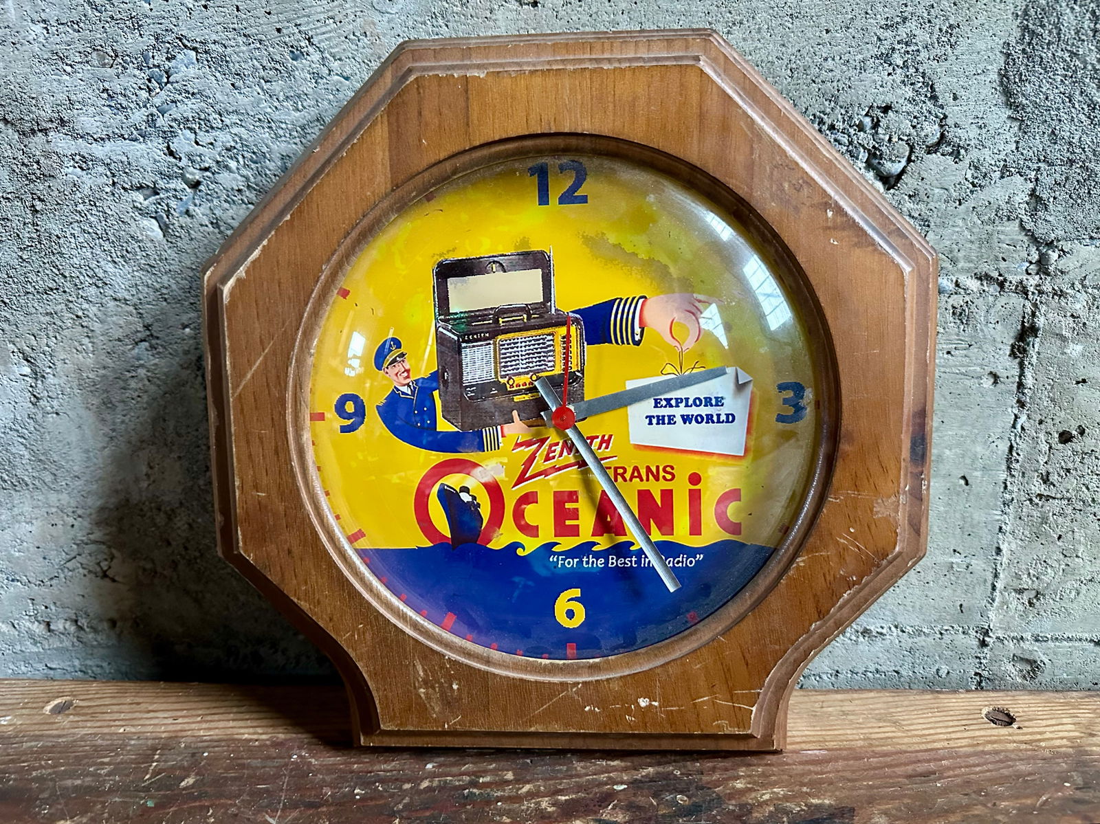 ZENITH TRANS OCEANIC CLOCK (1 of 5)