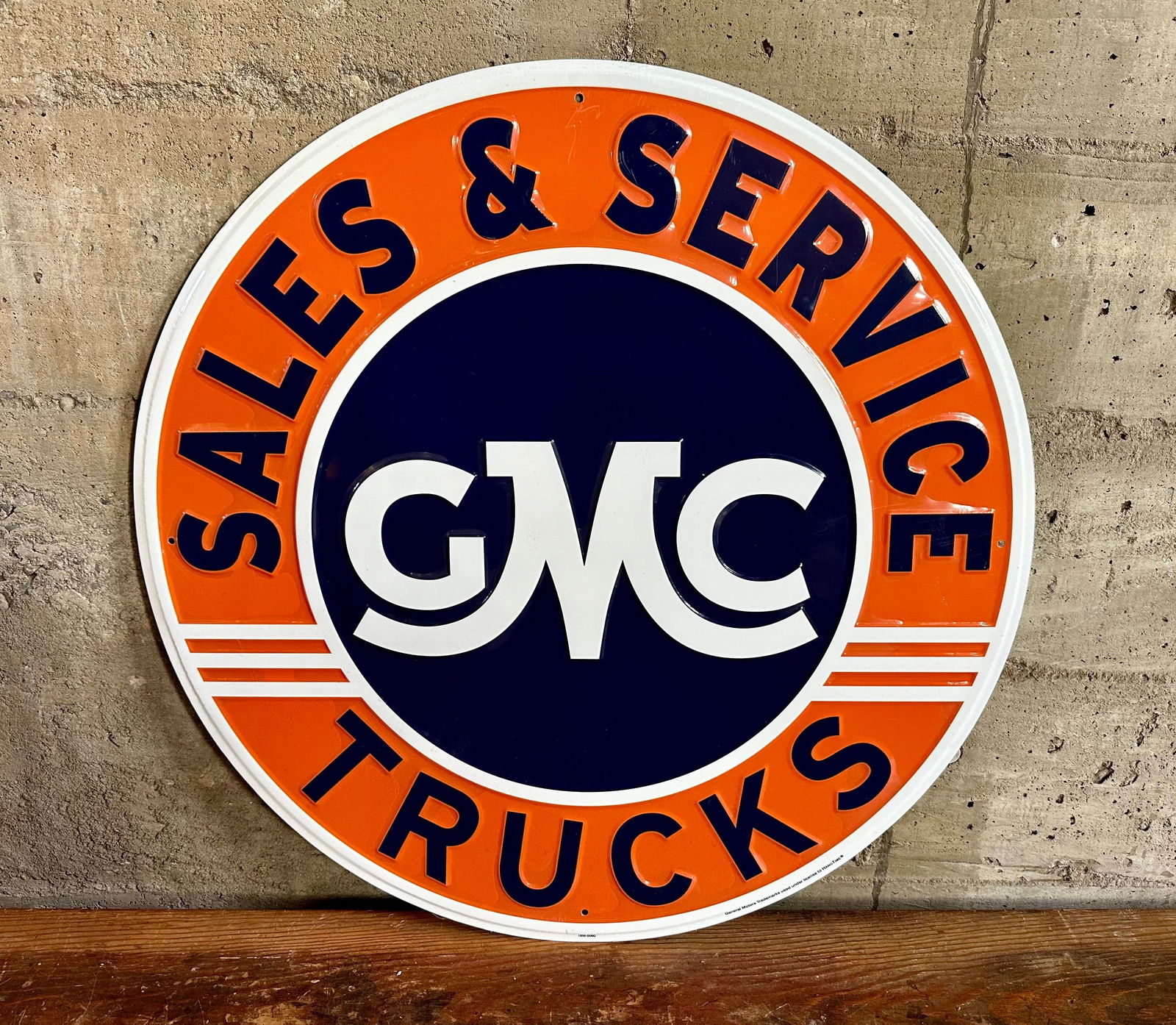 GMC SALES & SERVICE TRUCKS SIGN (1 of 6)