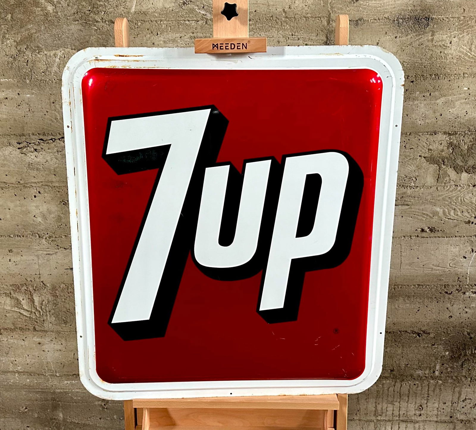 7UP METAL SIGN (1 of 4)