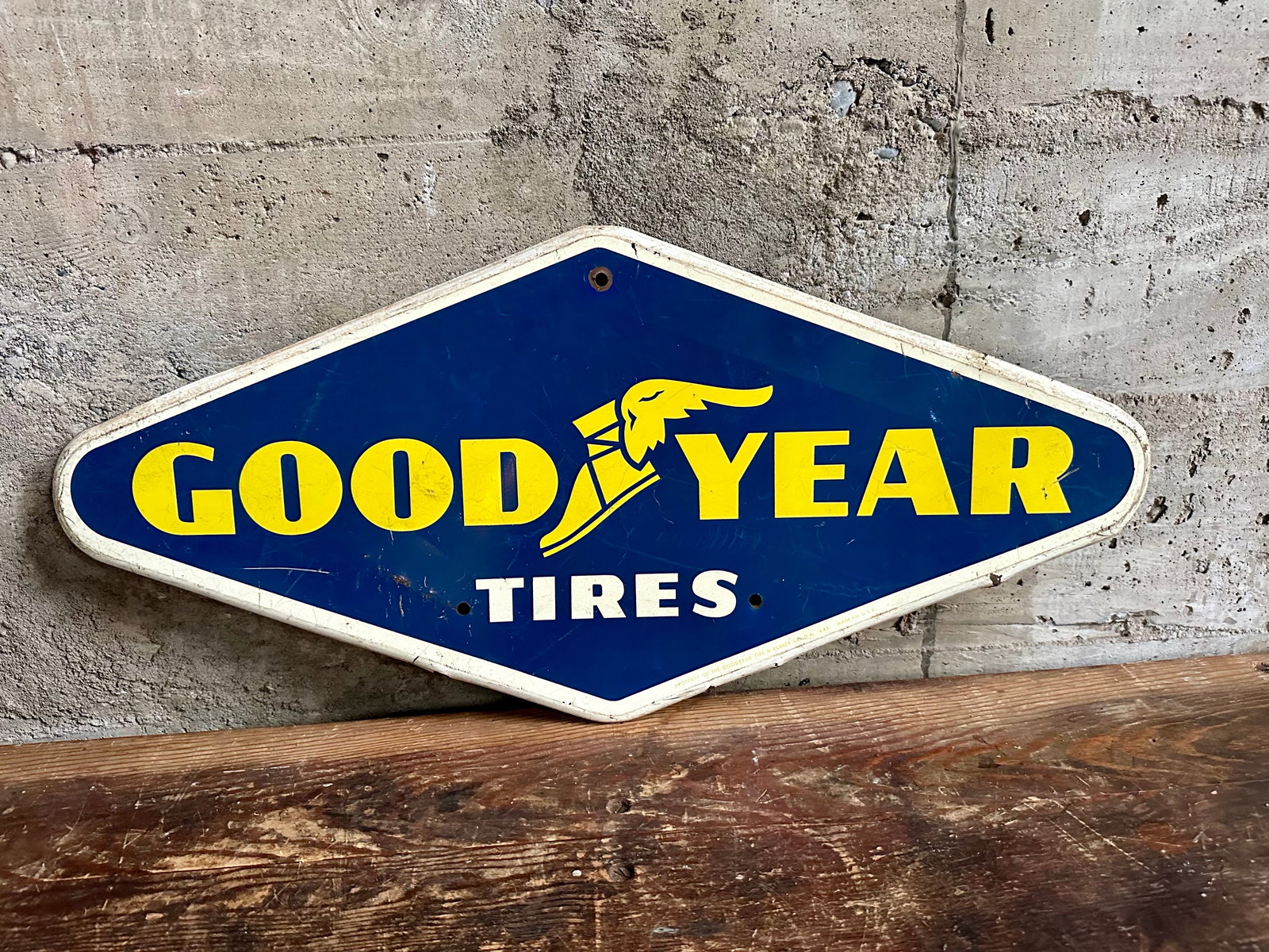 GOODYEAR TIRES METAL SIGN (1 of 6)