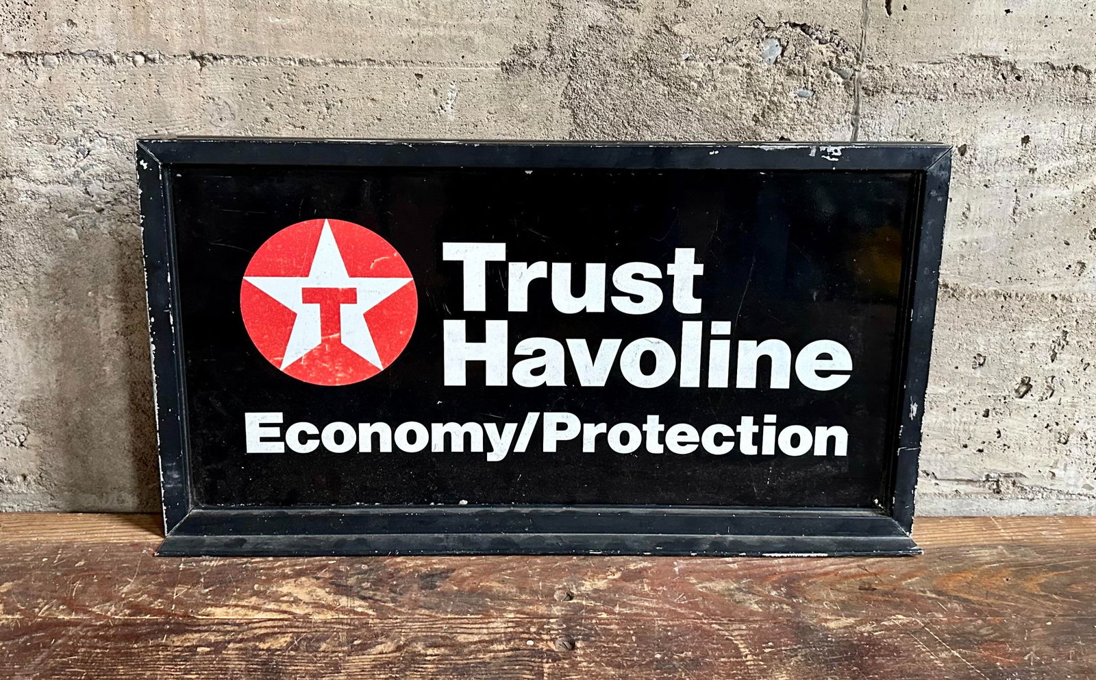 TRUST HAVOLINE ECONOMY/PROTECTION DOUBLE SIDED SIGN (1 of 5)