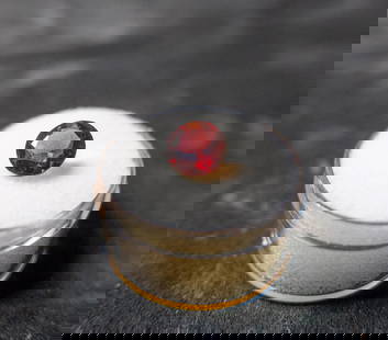 1.94 CT. ORISSA GARNET: A beautiful round cut Orissa Garnet. 8mm diameter. 1.94 ct.ConditionGood condition.