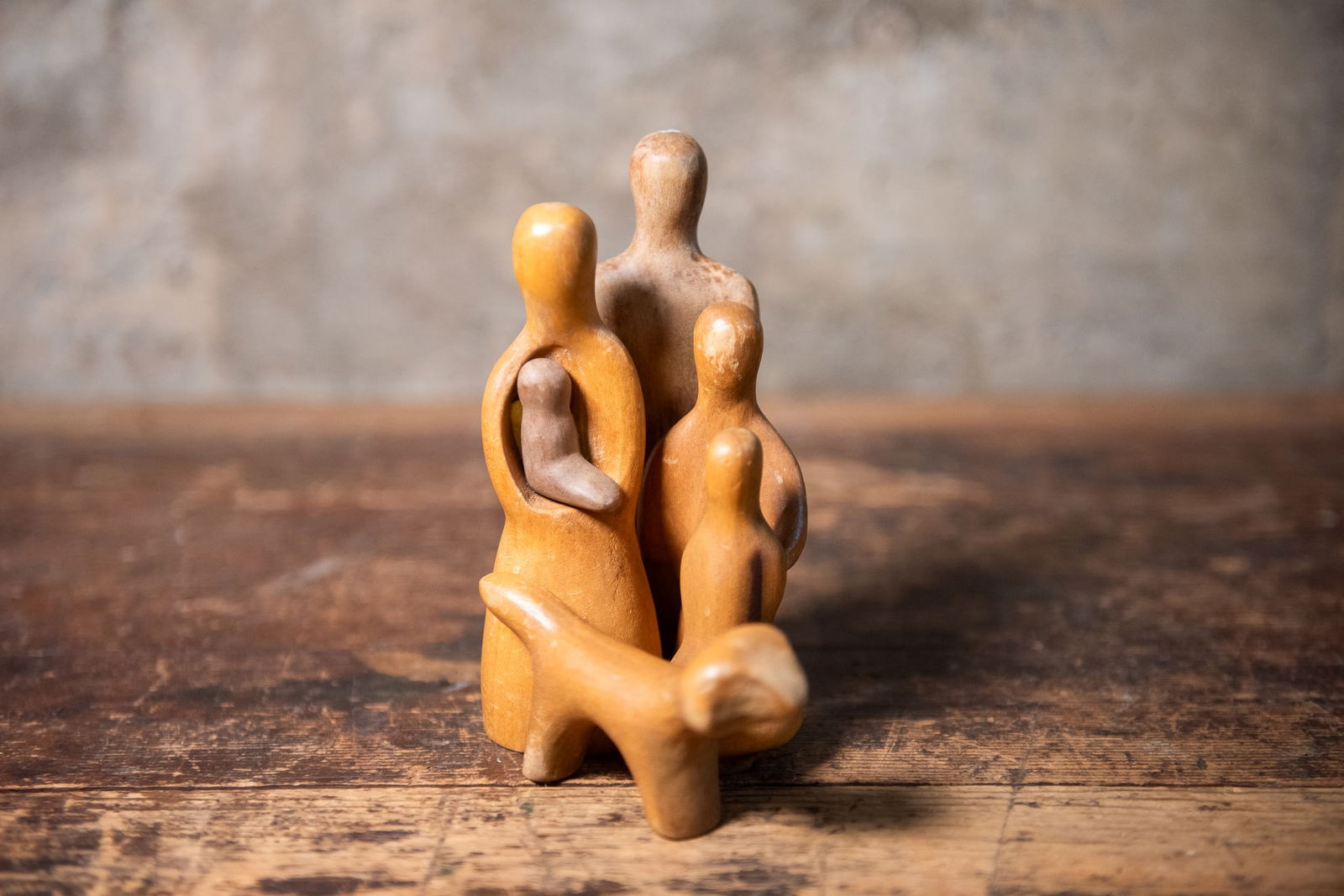 ANTONIO VITALI MID-CENTURY WOOD PLAYFORMS: A set of five wooden play forms made by listed artist Antonio Vitali of Switzerland, for the company Creative Playthings. Antonio Vitali (1909–2008) was a Swiss toy designer and maker known for