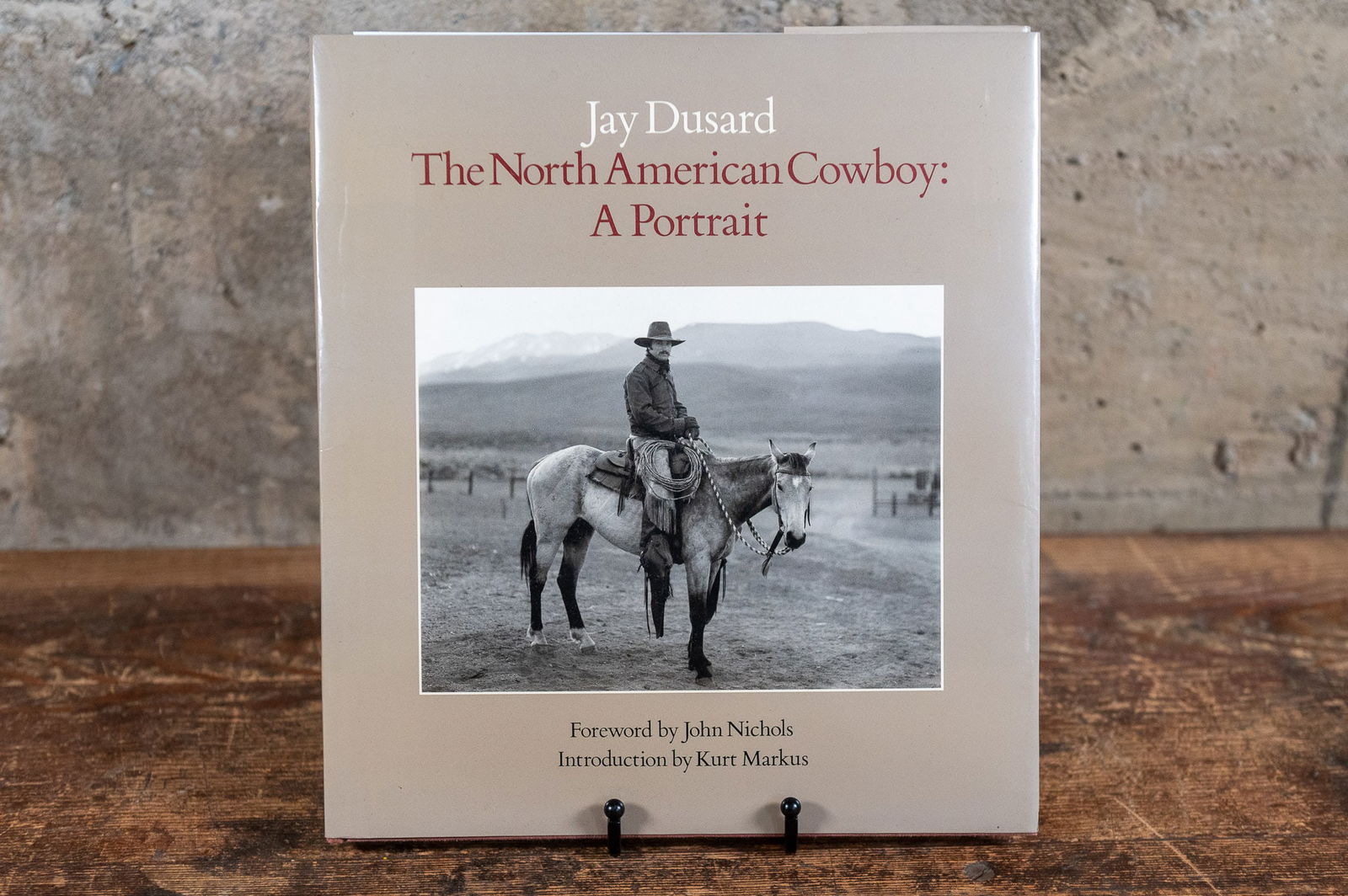 JAY DUSARD SIGNED BOOK, "THE NORTH AMERICAN COWBOY: A PORTRAIT" (1 of 6)