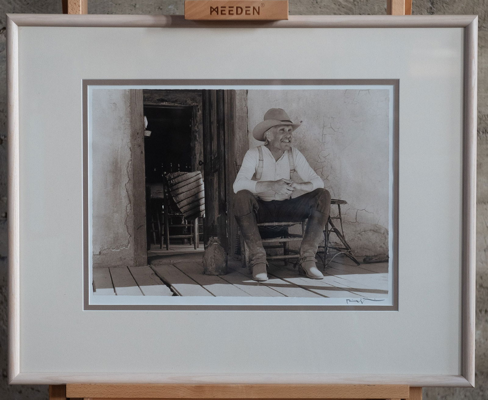 BILL WITTLIFF, "LONESOME DOVE: GUS ON PORCH" (1 of 4)